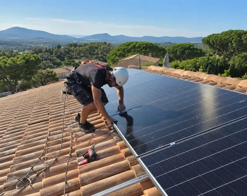 Installateur panneaux solaires Saint-Germain-du-Salembre — pose photovoltaïque sur toiture