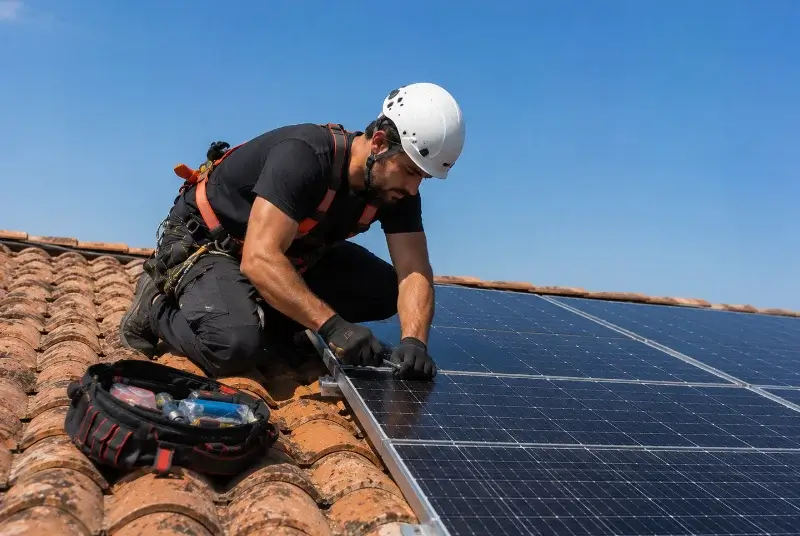 Maintenance et monitoring de panneaux solaires à Saint-Germain-du-Salembre