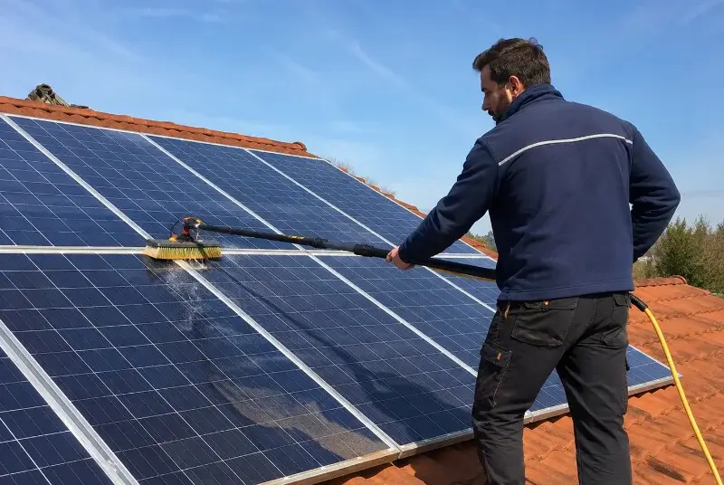 Nettoyage et entretien de panneaux solaires à Saint-Germain-du-Salembre